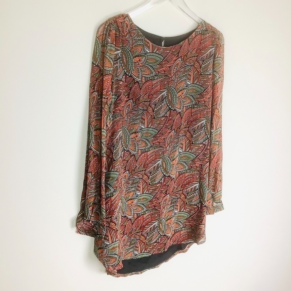 100% Silk Blouse Size 6 - Picture 8 of 13